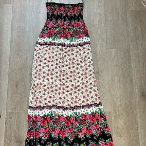 Floral maxi dress